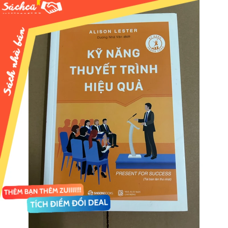 Kỹ năng thuyết trình hiệu quả mới 80% (Sách kỹ năng) DTML