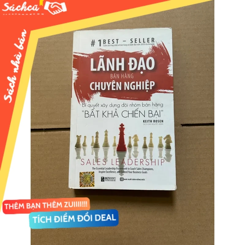 Lãnh đạo bán hàng chuyên nghiệp mới 80% (Quản trị - lãnh đạo) DTML