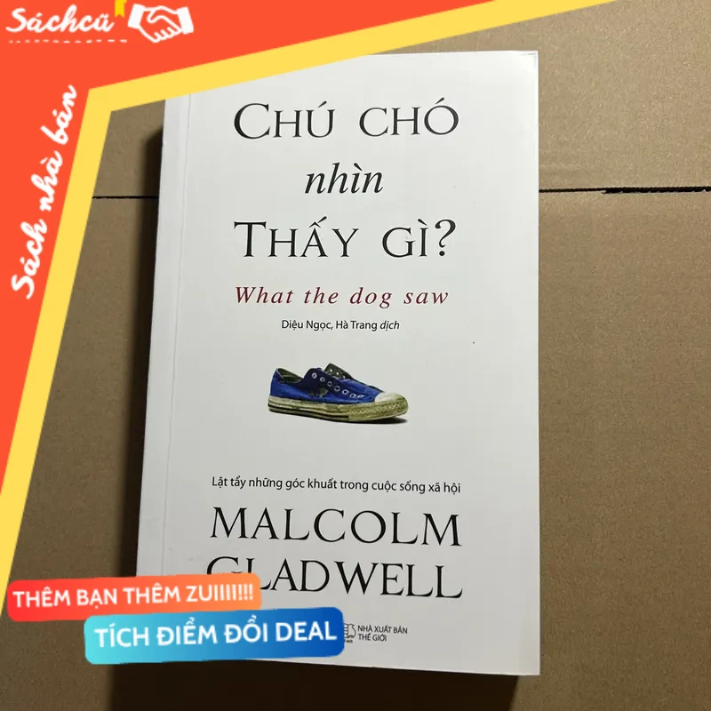 Chú chó nhìn thấy gì mới 80% (Sách kỹ năng) DTML