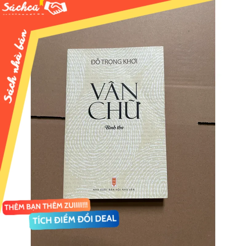 Vân chữ - Đỗ Trọng Khơi mới 80% (Sách văn học) DTML