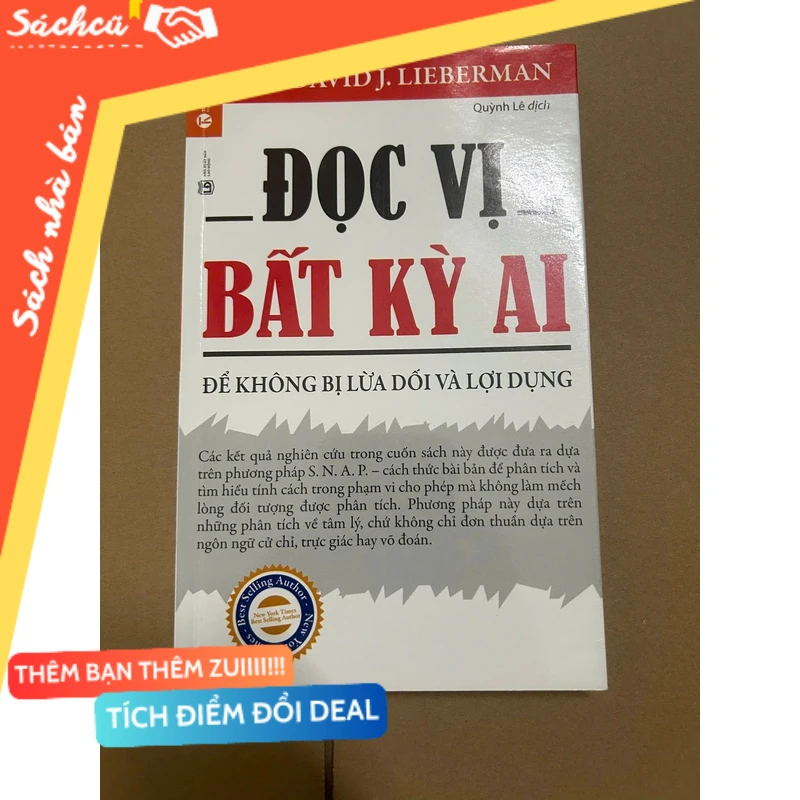 Đọc Vị Bất Kỳ Ai mới 80% (Sách kỹ năng) DTML