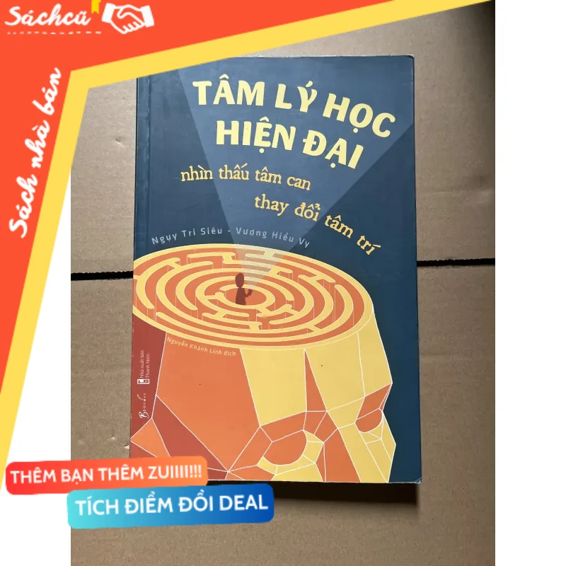 Tâm lí học hiện đại mới 80% (Sách kỹ năng) DTML