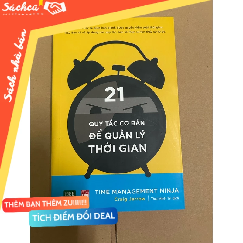 21 quy tắc cơ bản để quản lý thời gian mới 80% (Sách kỹ năng) DTML