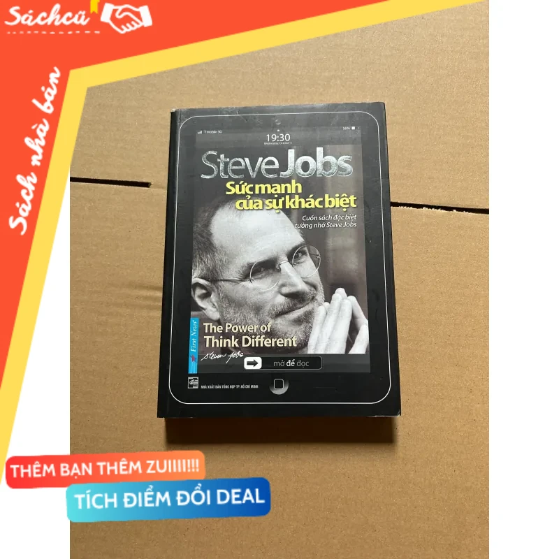 Steve Jobs - Sức mạnh của sự khác biệt mới 80% (Sách kỹ năng) DTML