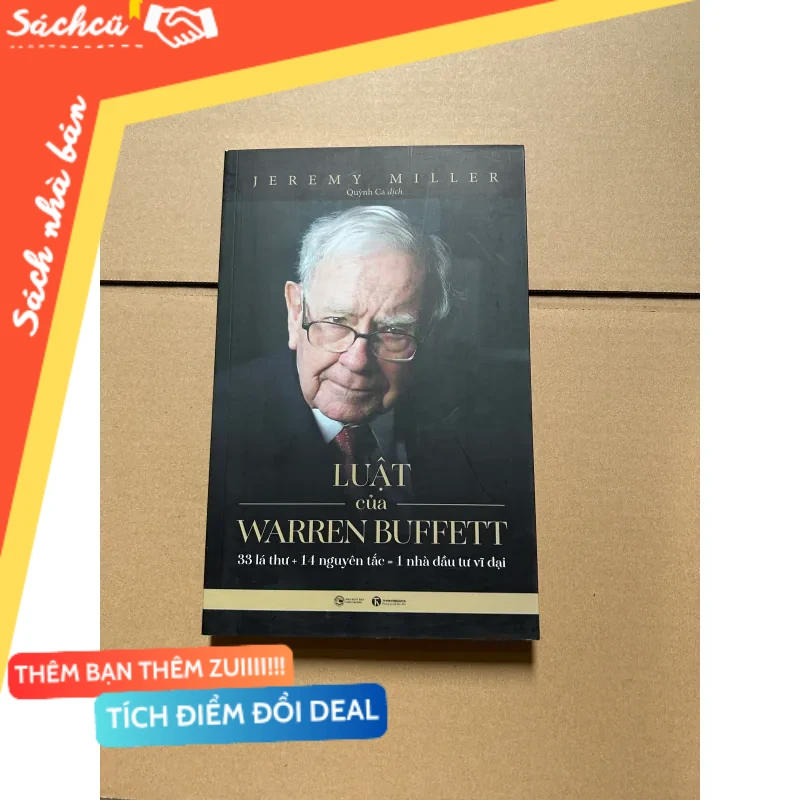 Luật của Warren Buffett - Jeremy Miller mới 80% (Sách chính trị - pháp lý) DTML