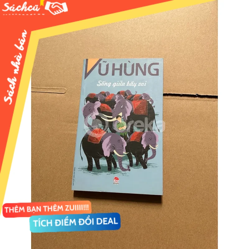 Sống giữa bầy voi mới 80% (Sách kỹ năng) DTML