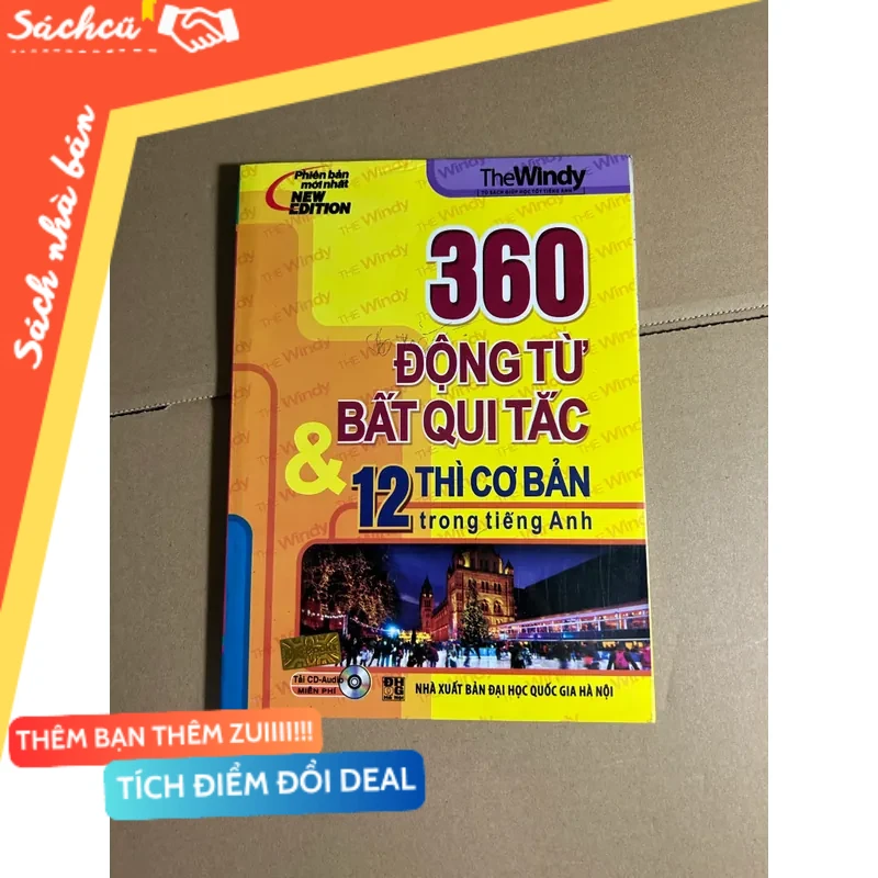 360 động từ bất qui tắc & 12 thì cơ bản trong tiếng anh mới 80% (Sách học ngoại ngữ) DTML