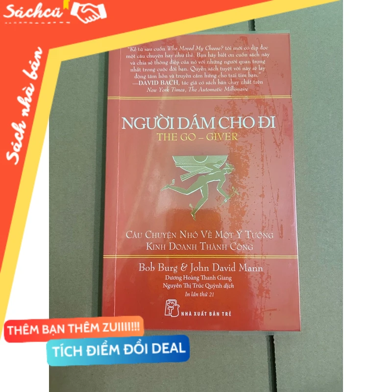 Người dám cho đi mới 80% (Sách kỹ năng) DTML