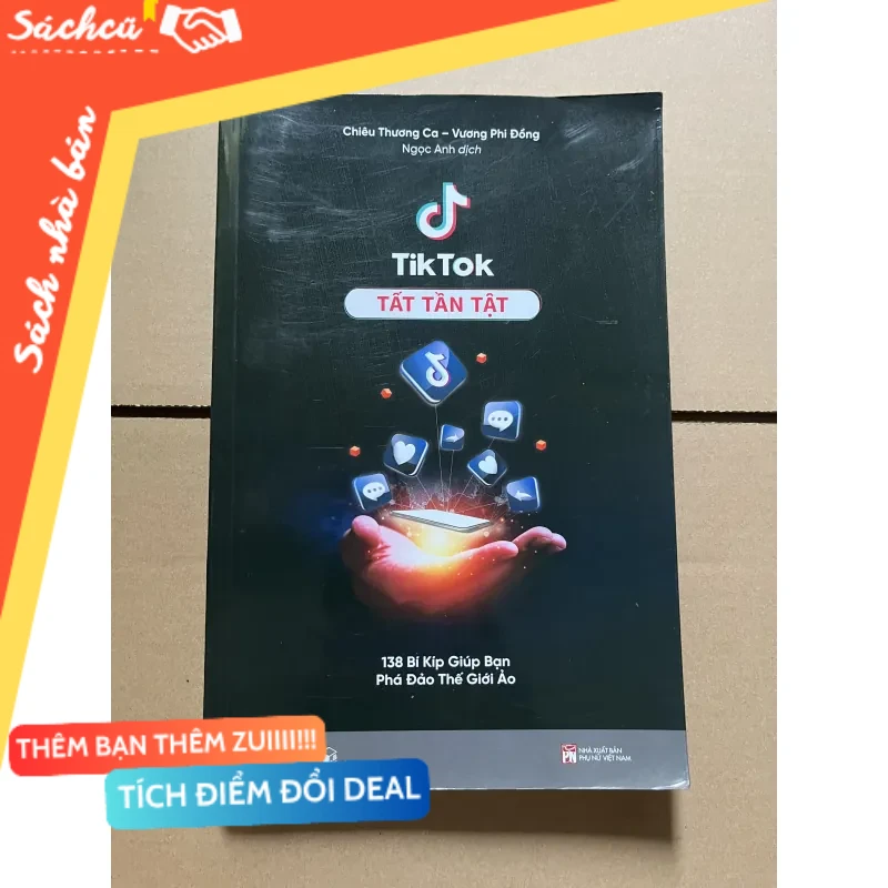 Tiktok tất tần tật mới 80% (Sách kỹ năng) DTML
