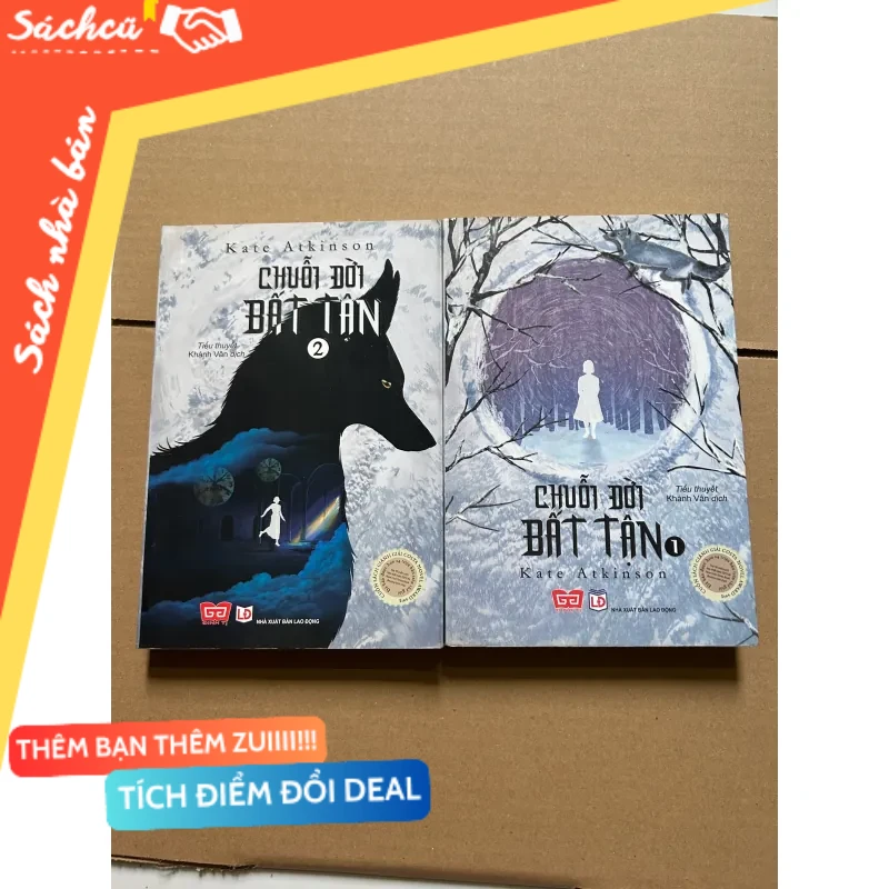 Chuỗi đời bất tận 2 tập mới 80% (Sách văn học) DTML