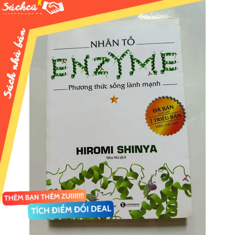 Nhân tố enzyme - phương thức sống lành mạnh mới 80% (Sách Y học - Sức khỏe - Thể thao) DTML