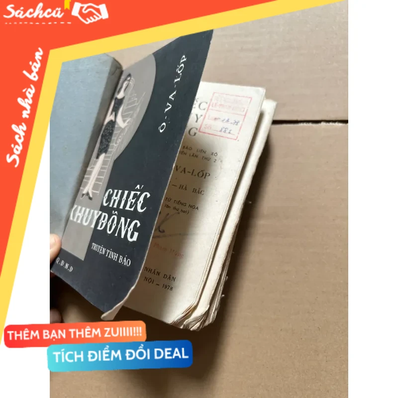 Chiếc khuy đồng (chuyện tình báo) 1978 mới 80% (Sách văn học) DTML