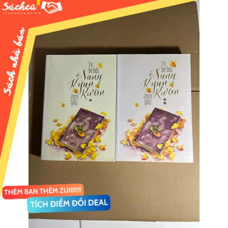 Vụ bê bối ở Kyun Kwan 2 tập 1 + 2 mới 80% (Sách văn học) DTML
