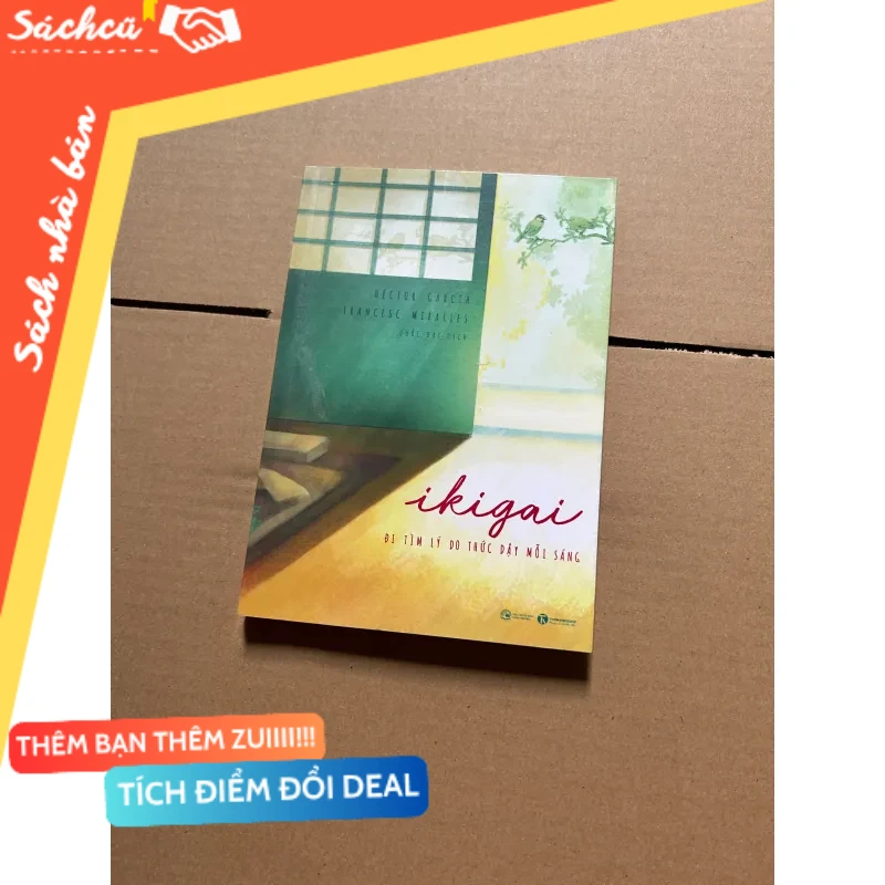 Ikigai đi tìm lý do thức dậy mỗi sáng mới 80% (Sách kỹ năng) DTML