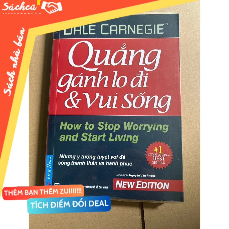 Quẳng gánh lo đi & vui sống mới 90% (Sách kỹ năng) DTML