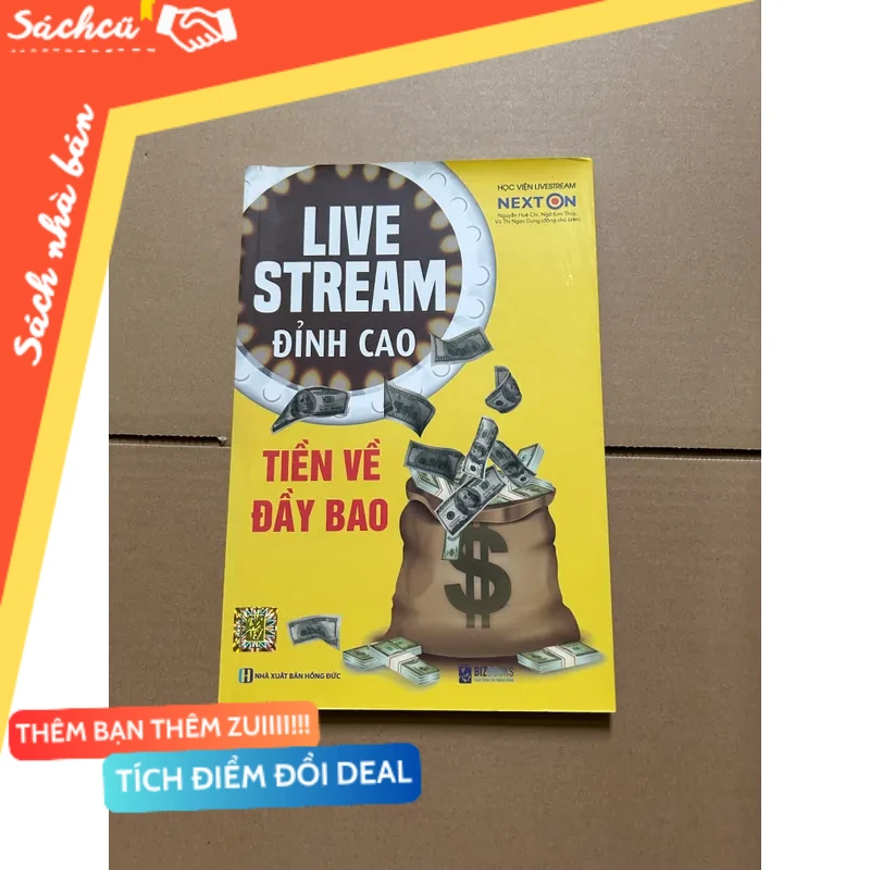 Live Steam đỉnh cao tiền về đầy bao mới 80% (Sách kỹ năng) DTML