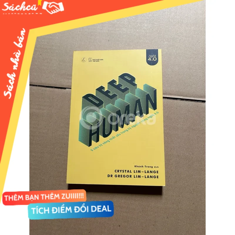 Deep human - 5 siêu kỹ năng thiết yếu trong kỷ nguyên công nghệ 4.0 mới 80% (Sách kỹ năng) DTML
