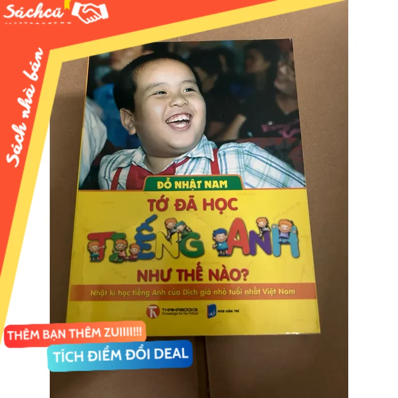 Tớ đã học tiếng anh như thế nào? mới 80% (Sách học ngoại ngữ) DTML