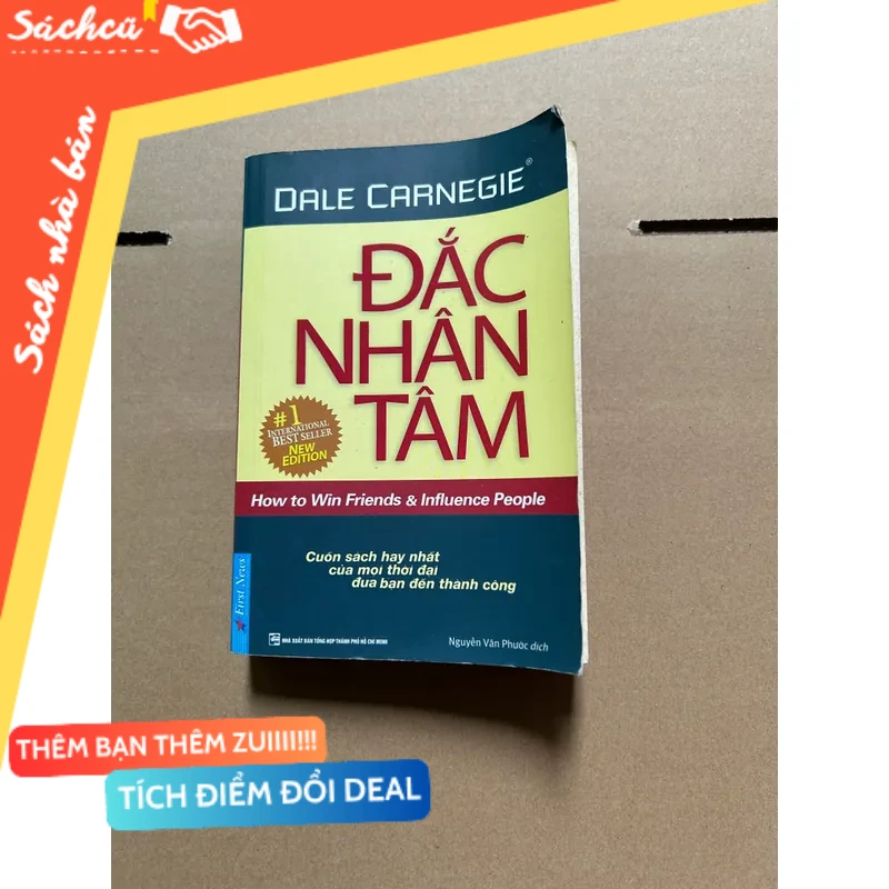 Đắc nhân tâm (khổ nhỏ) mới 80% (Sách kỹ năng) DTML