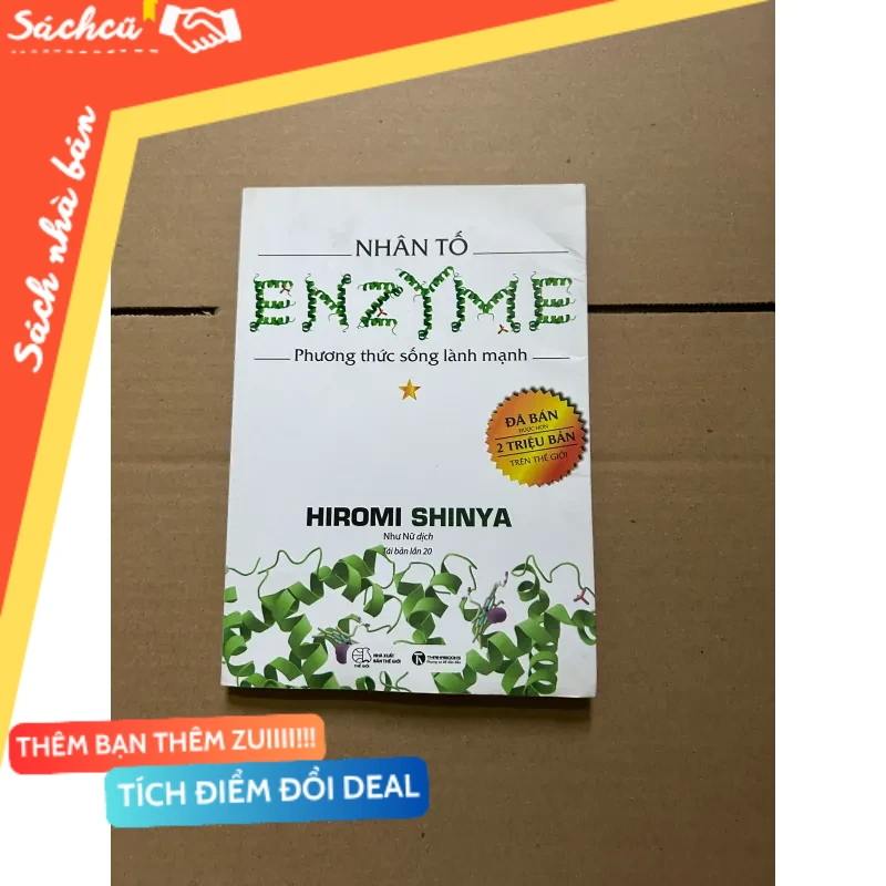 Nhân tố enzyme 1 Phương thức sống lành mạnh - Hiromi Shinya mới 80% (Sách Y học - Sức khỏe - Thể thao) DTML