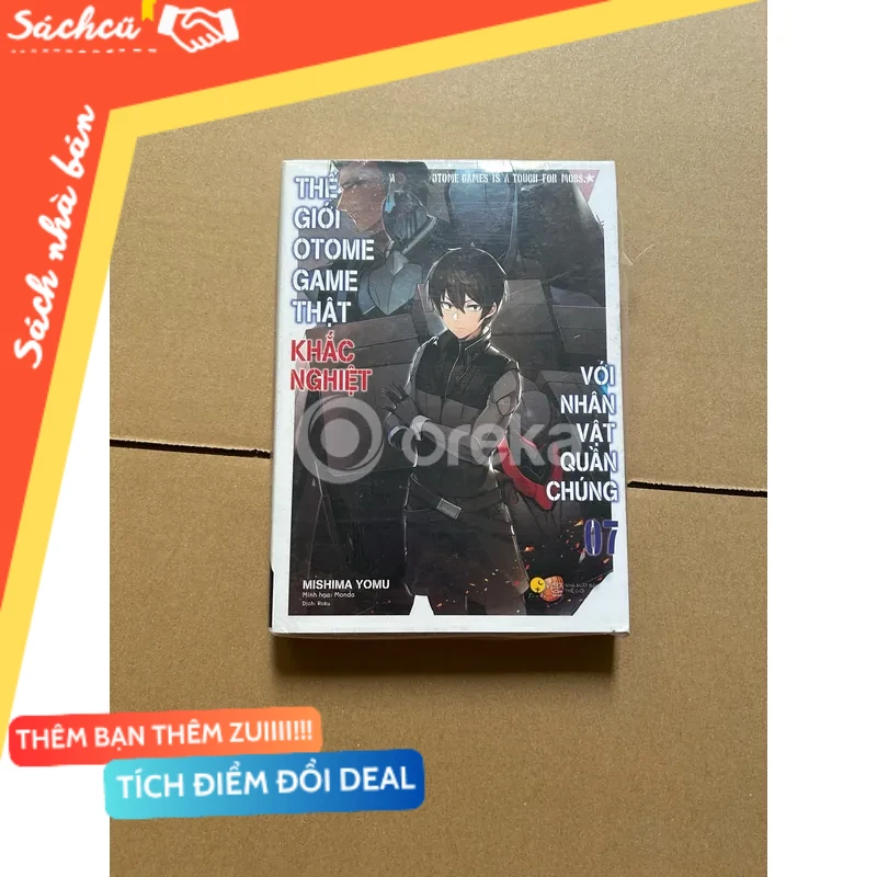Thế Giới Otome Game Thật Khắc Nghiệt Với Nhân Vật Quần Chúng - Tập 7 mới 80% (Light Novel) DTML