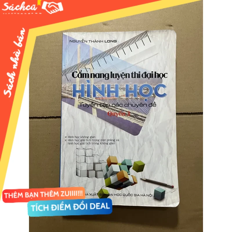 Cẩm nang luyện thi đại học hình học mới 90% (Tham khảo - luyện thi) DTML