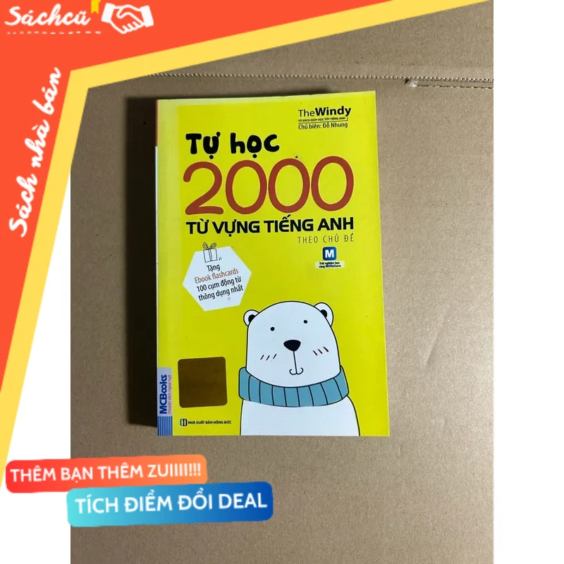 Tự học 2000 từ vựng tiếng anh mới 80% (Sách học ngoại ngữ) DTML