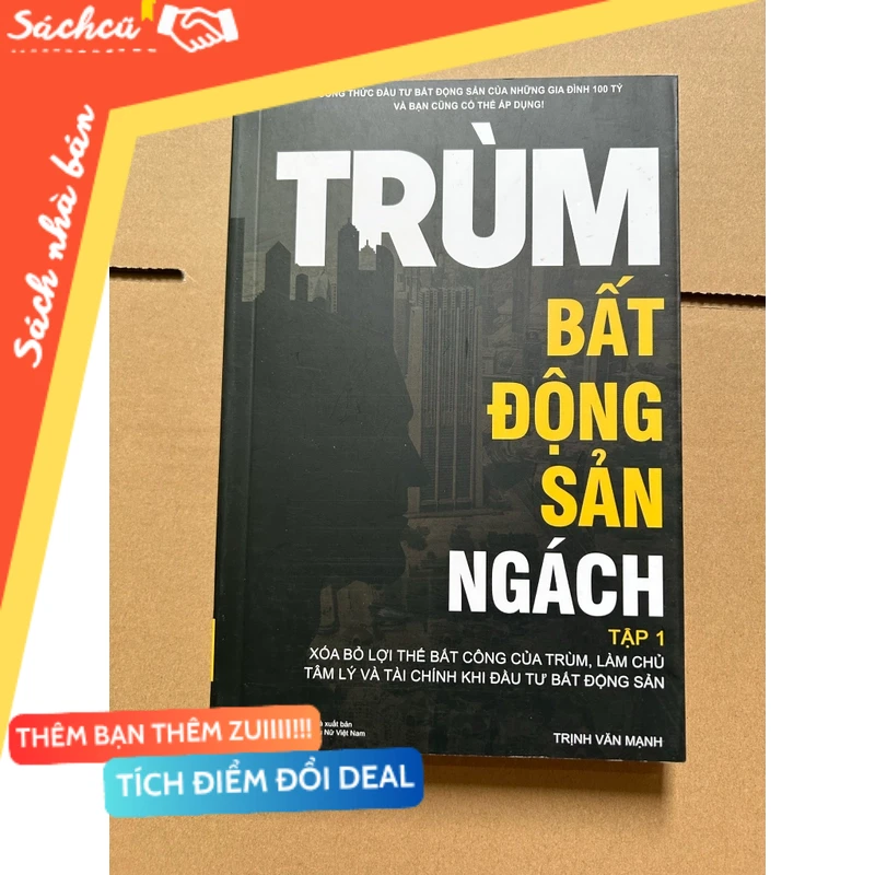Trùm bất động sản ngách tập 1 mới 80% (Sách kỹ năng) DTML