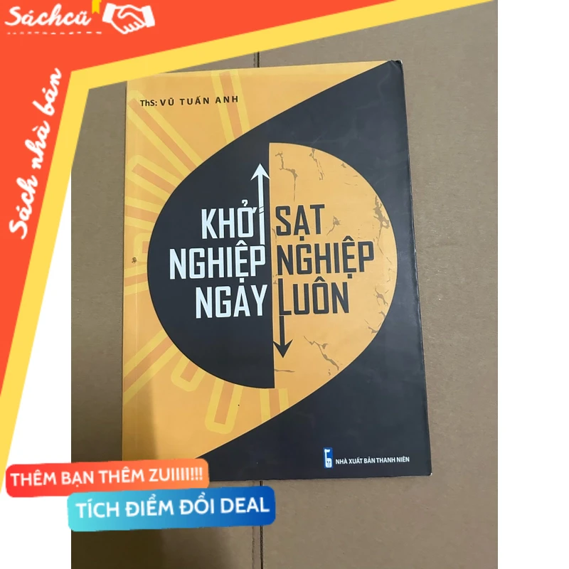 Khởi nghiệp ngay - sạt nghiệp luôn mới 80% (Kinh doanh - Marketing) DTML