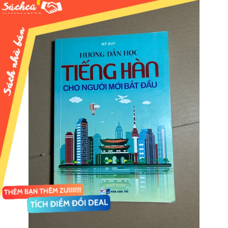 Hướng dẫn học tiếng hàn cho người mới bắt đầu mới 80% (Sách học ngoại ngữ) DTML