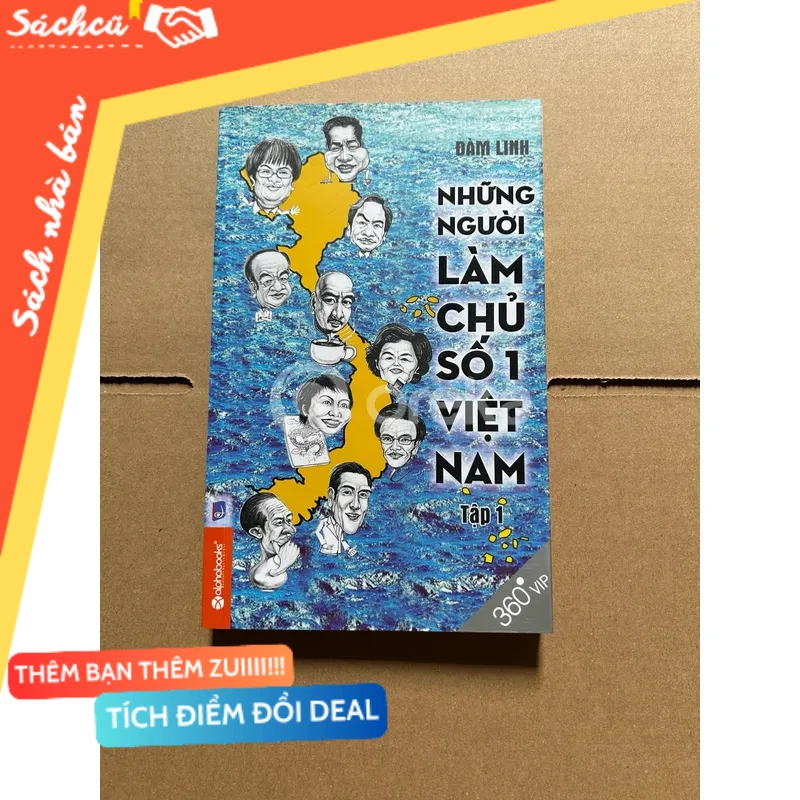 Những người làm chủ số 1 Việt Nam tập 1 mới 80% (Sách văn học) DTML