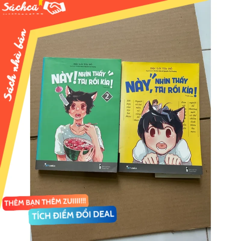 Này, nhìn thấy rồi kìa! mới 80% (Sách văn học) DTML