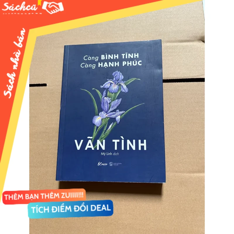 Càng bình tĩnh càng hạnh phúc mới 80% (Sách kỹ năng) DTML