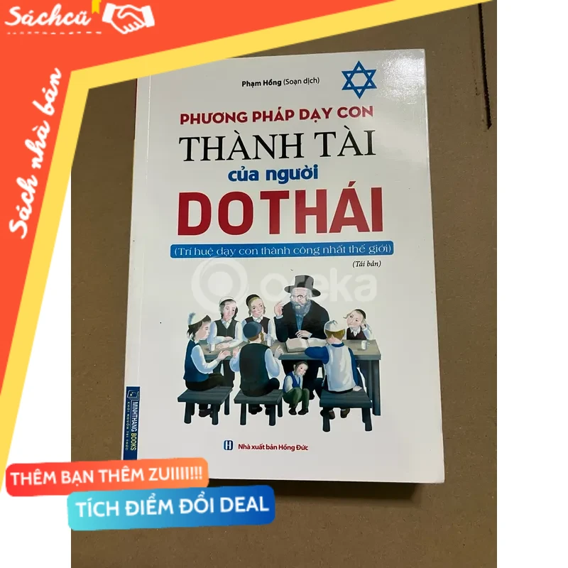 Phương pháp dạy con thành tài của người Do Thái mới 80% (Sách làm cha mẹ) DTML