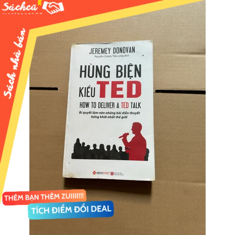 Hùng biển kiểu TED (sách cũ nhiều) mới 80% (Sách kỹ năng) DTML