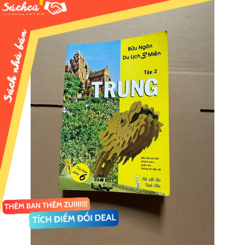 Du lịch 3 miền - tập 2 Trung mới 80% (Sách học tiếng Trung) DTML