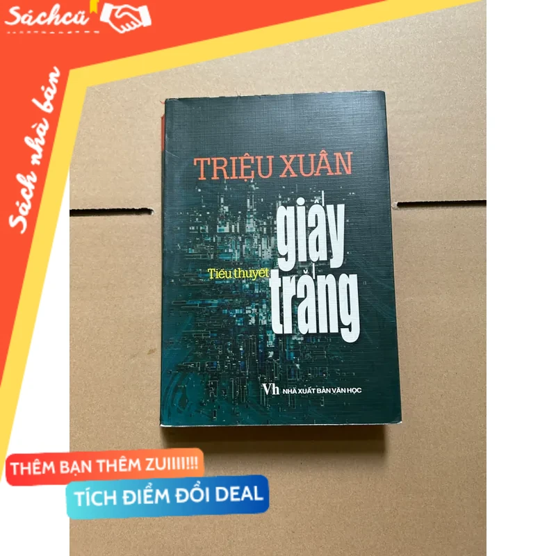 Giấy trắng - Triệu Xuân mới 80% (Sách văn học) DTML