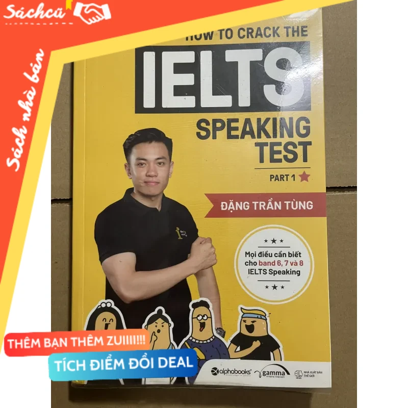 IELTS SPEAKING TEST mới 80% (Sách tự học tiếng Anh) DTML
