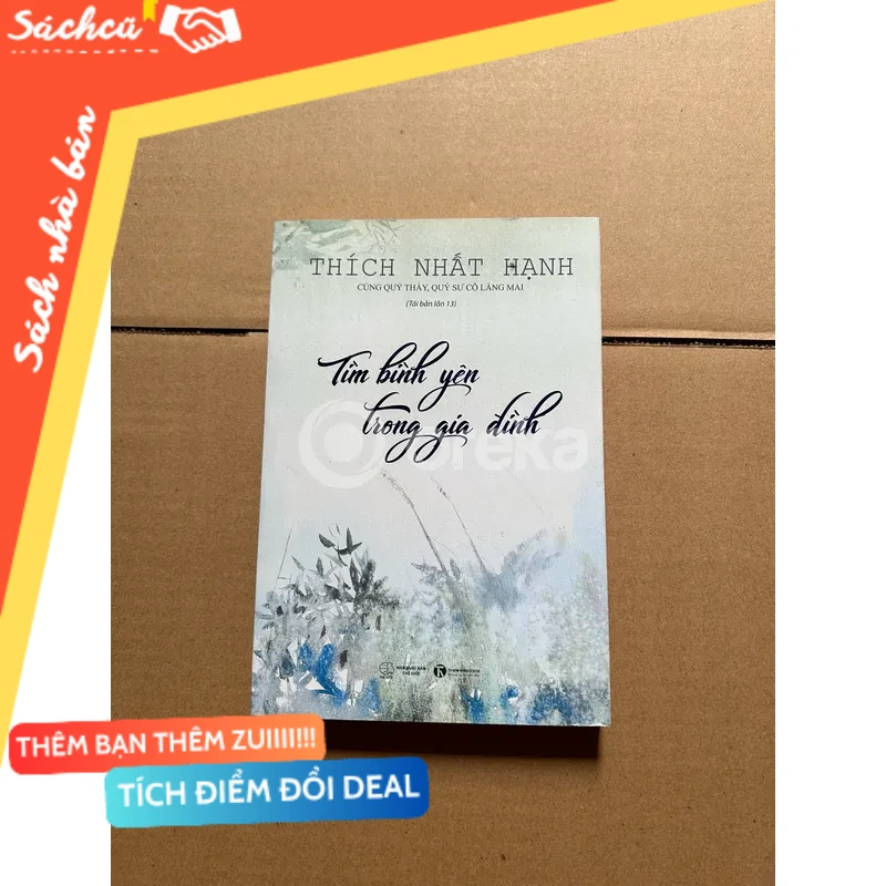 Tìm bình yên trong gia đình mới 80% (Sách kỹ năng) DTML