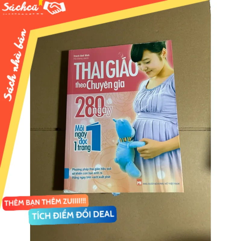 Thái giáo theo chuyên gia 280 ngày mỗi ngày đọc một trang (rách trang 26, ướt góc dưới) mới 80% (Sách làm cha mẹ) DTML