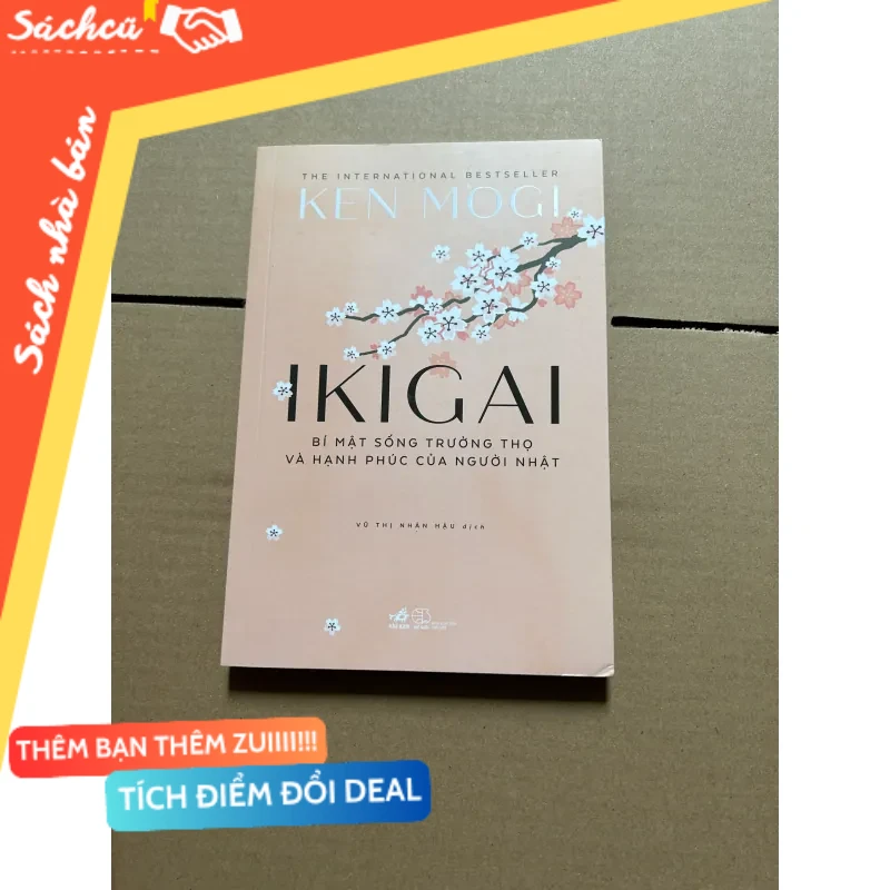 Ikigai Bí mật sống trường thọ và hạnh phúc của người nhật mới 80% (Sách kỹ năng) DTML
