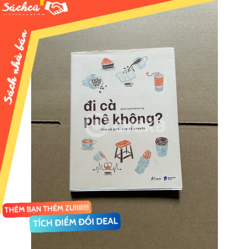 Đi cà phê không? mới 80% (Sách văn học) DTML