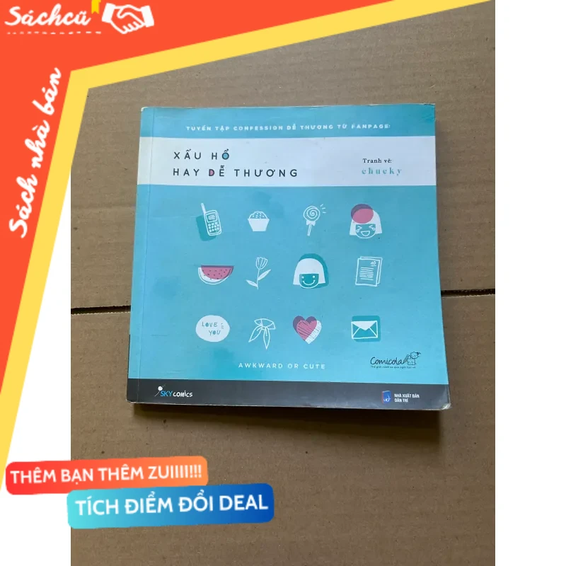 Xấu hổ hay dễ thương mới 80% (Sách văn học) DTML