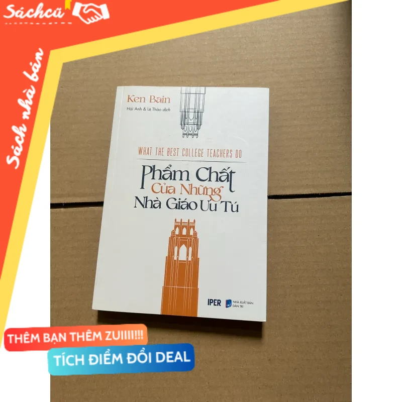 Phẩm chất của những nhà giáo ưu tú mới 80% (Sách kỹ năng) DTML