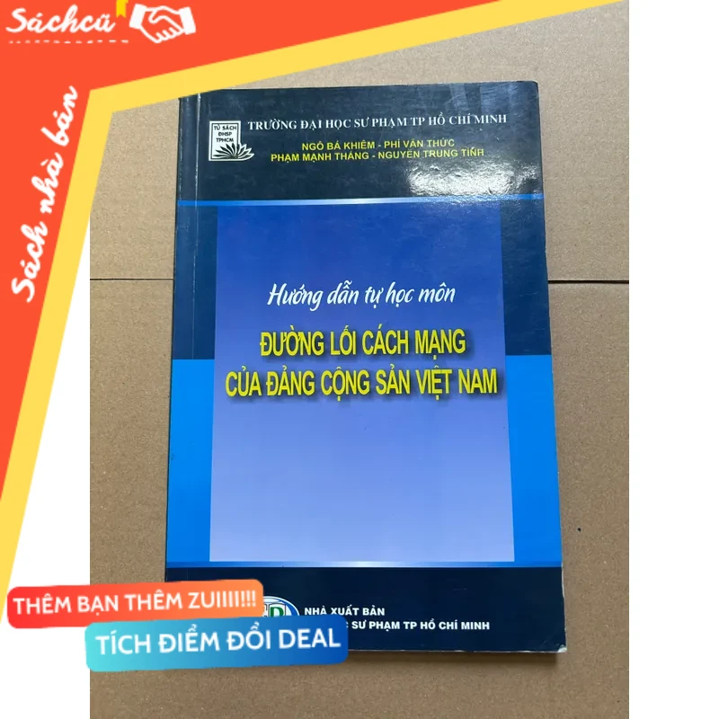 Hướng dẫn tự học môn ĐƯỜNG LỐI CÁCH MẠNG CỦA ĐẢNG CỘNG SẢN VIỆT NAM mới 80% (Sách văn học) DTML
