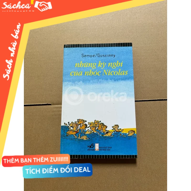 Những kỳ nghỉ của nhóc Nicolas mới 80% (Sách văn học) DTML