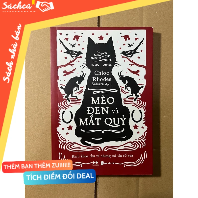 Mèo Đen Và Mắt Quỷ mới 80% (Sách văn học) DTML
