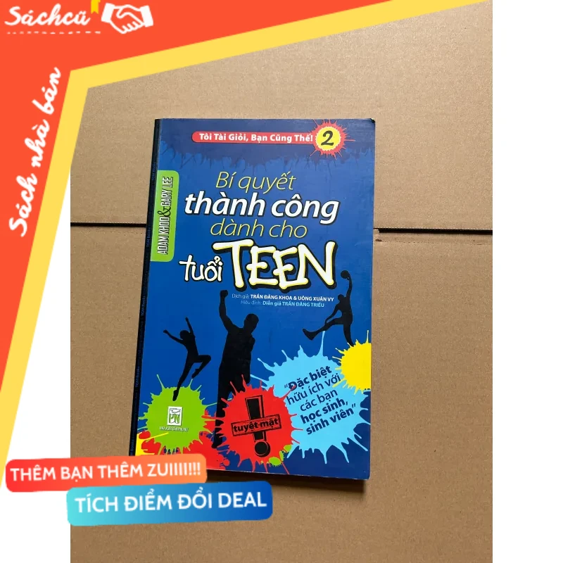 Bí quyết thành công dành cho tuổi Teen mới 80% (Quản trị - lãnh đạo) DTML