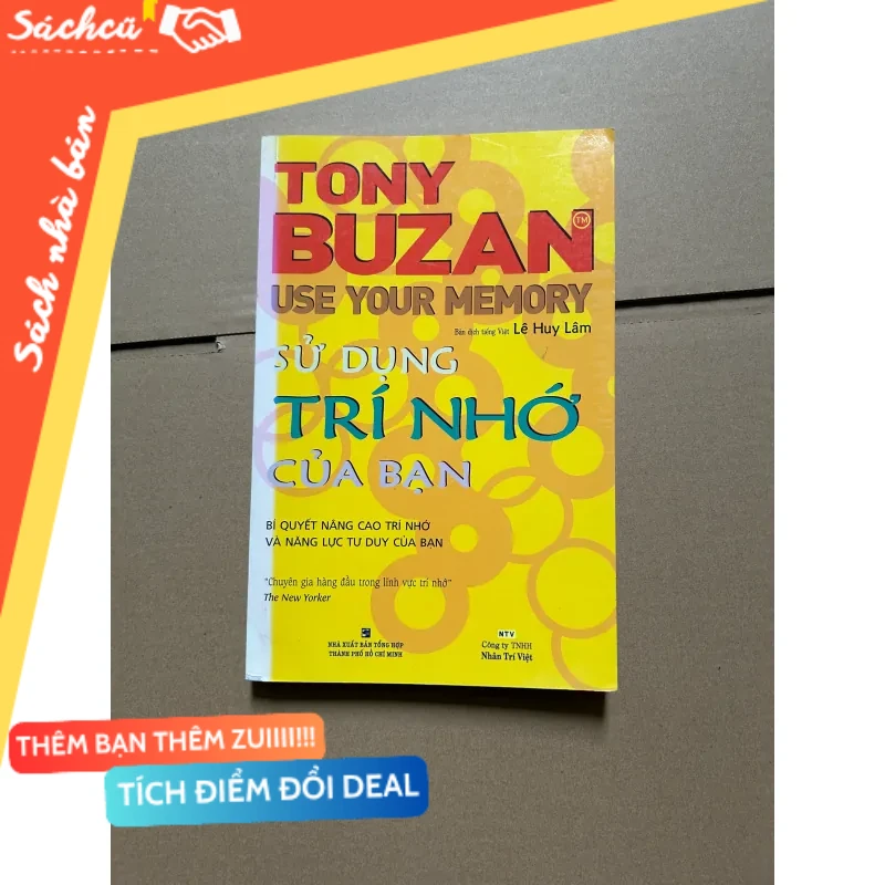 Sử dụng trí nhớ của bạn - Tony Buzan mới 80% (Sách kỹ năng) DTML