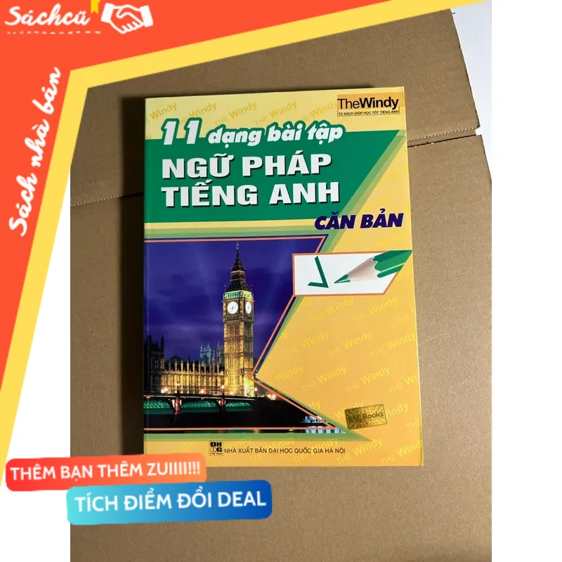 11 dạng bài tập ngữ pháp tiếng anh căn bản mới 80% (Sách học ngoại ngữ) DTML